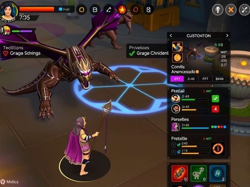 Rani S Mace Destroyer gameplay screenshot showing combat with mythical creatures